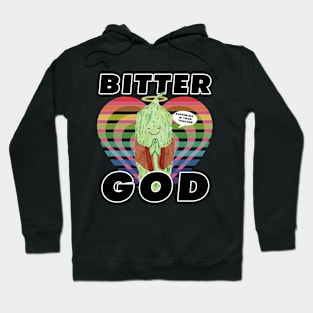 Bitter Gourd God Cute Veggie Pun Hoodie